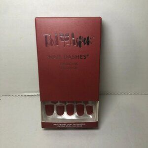 Red Aspen Nail Dashes Manicure In A Dash Kit Fall For Christine Brownish Red